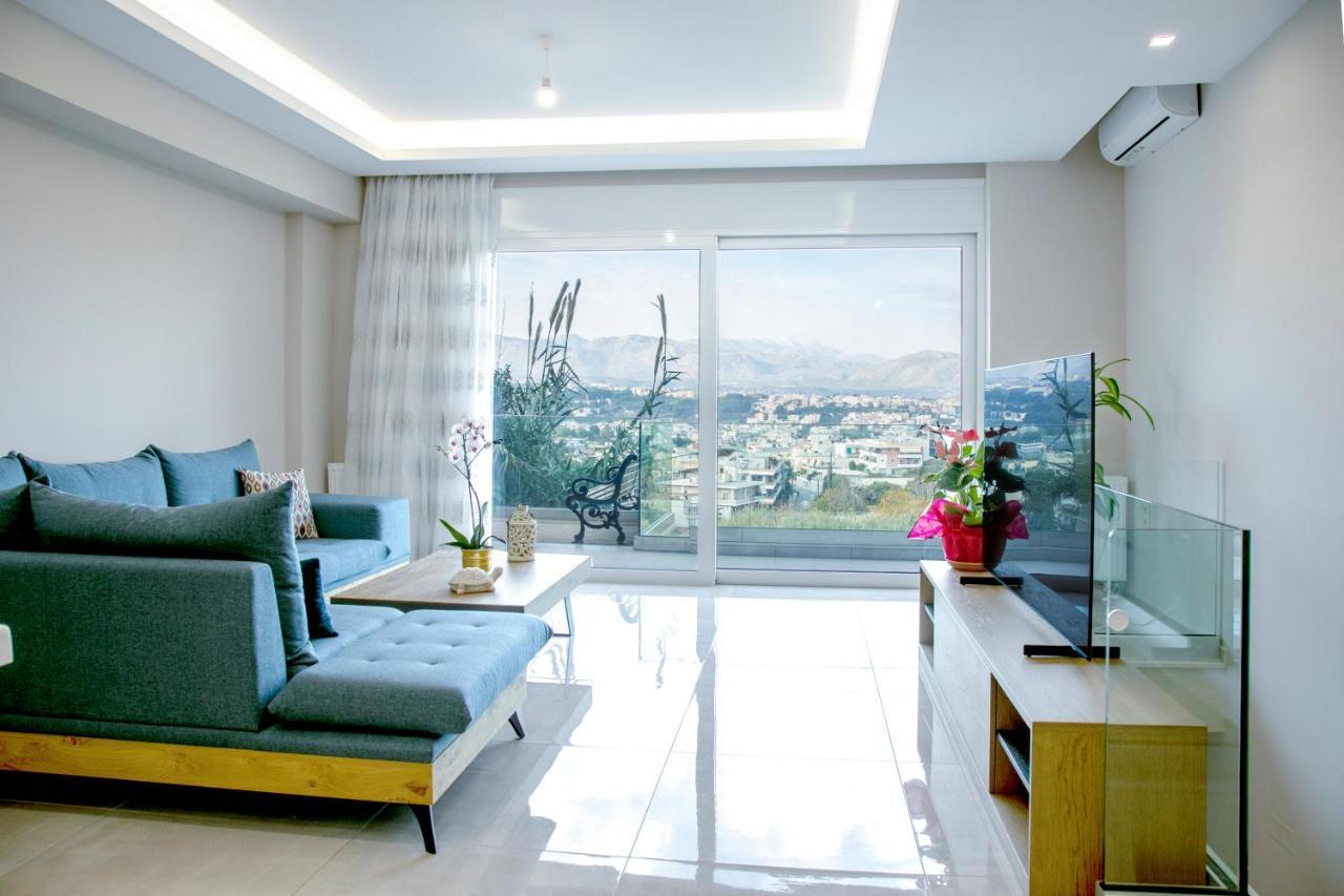Stylist House With Amazing View Lägenhet Heraklion Exteriör bild